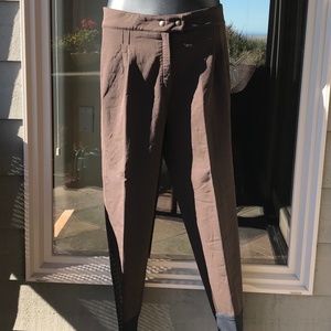 M. Miller luxury vintage stretch ski pants, L, brown
